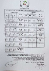 قیمت عمده میوه و سبزی جات اعلام شد+جدول - خبرگزاری وایتال | اخبار ایران و جهان