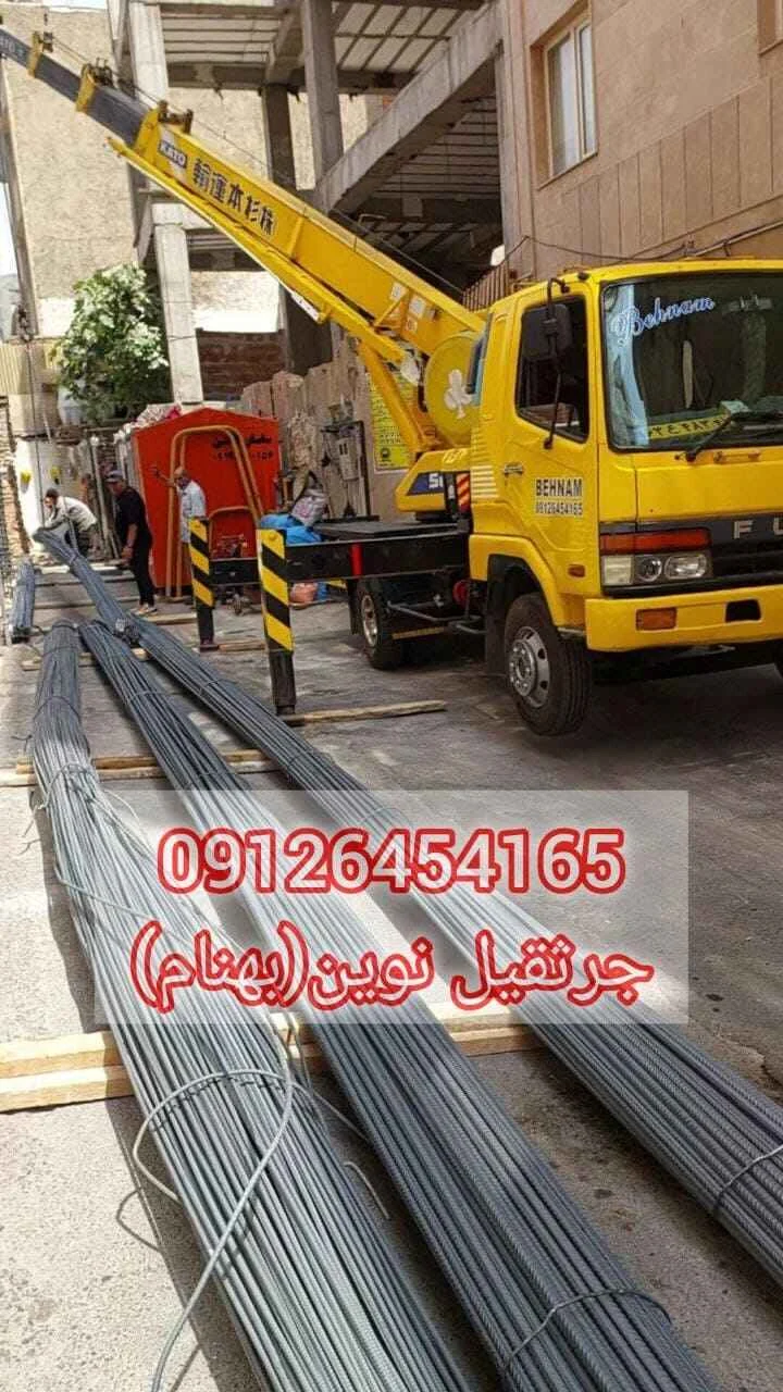 اجاره جرثقیل برای نصب سازه های فلزی و سوله های صنعتی