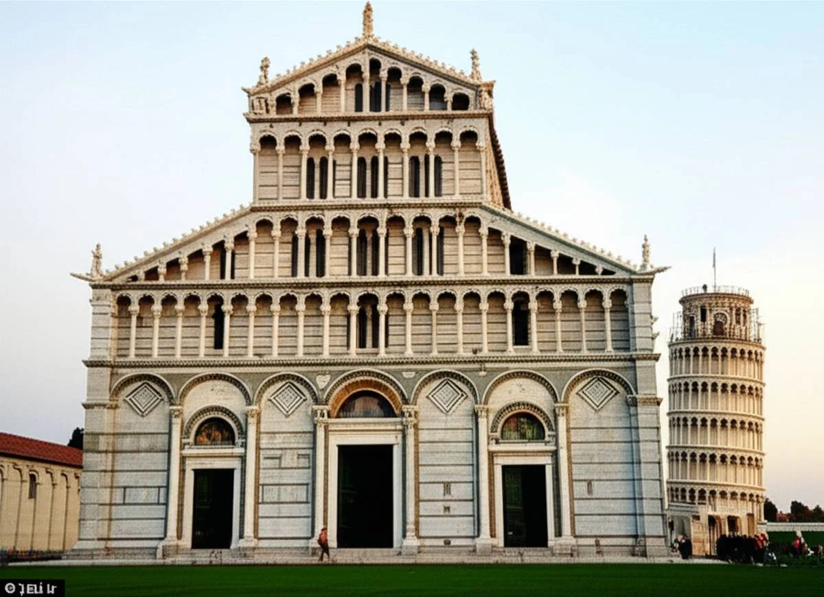 کلیسای جامع پیزا Pisa Cathedral در ایتالیا