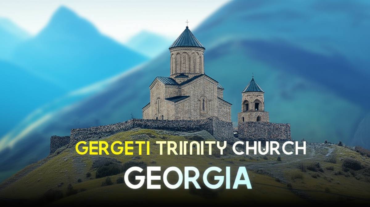 کلیسای ترینیتی گرگتی گرجستان Gergeti Trinity Church