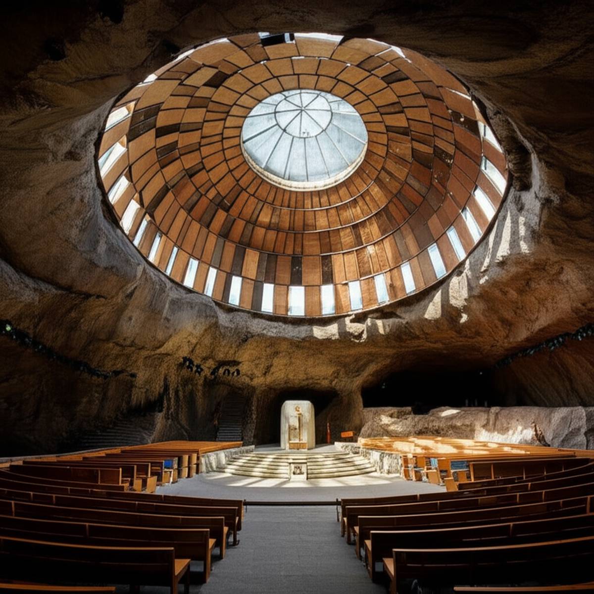 کلیسای تمپلیاکیو فنلاند Temppeliaukio Church