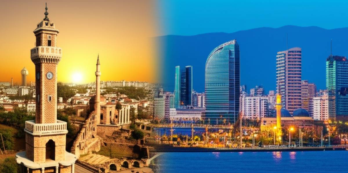 ازمیر ترکیه در گذر زمان - تاریخچه و تحولات شهر