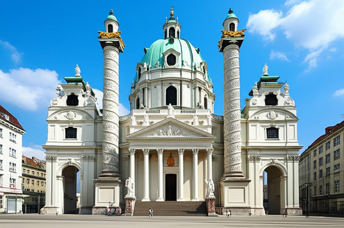 کلیسای سنت چارلز وین (Karlskirche) | معماری باروک و تاریخچه