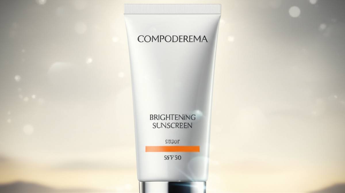 کرم ضد آفتاب روشن کننده SPF50 کامپودرما: نقد تخصصی