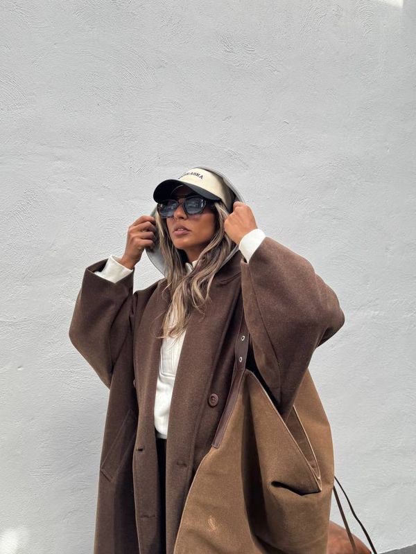 لباس زمستانی زنانه نسکافه ای و کرم | کیفیت بالا، راحت و مد روز