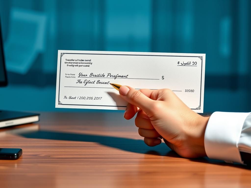 متن انتقال چک به دیگری | راهنمای جامع نوشتن و نمونه آماده