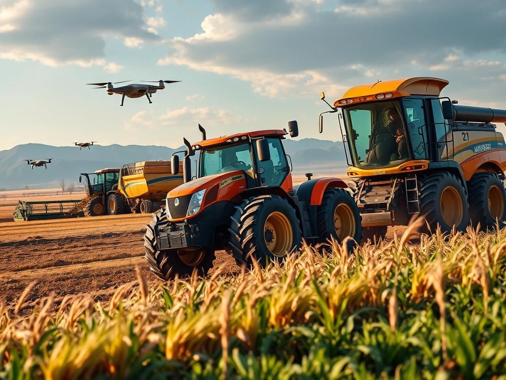 مرور پیشرفت های اخیر در صنعت ادوات کشاورزی ایران و جهان