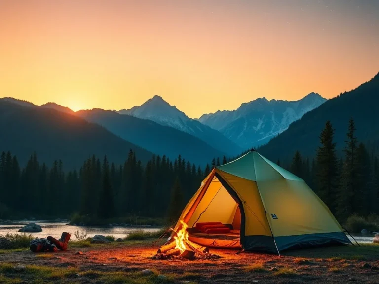 کمپینگ در طبیعت: تجربه ای شورانگیز و راهنمای کامل
