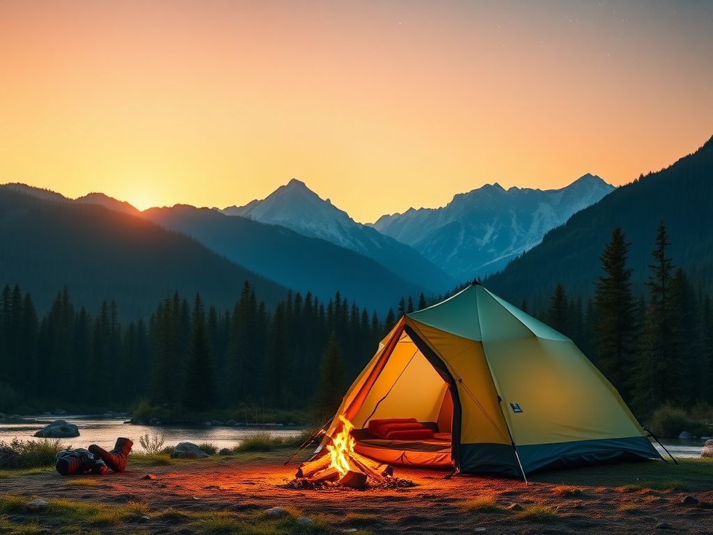 کمپینگ در طبیعت: تجربه ای شورانگیز و راهنمای کامل